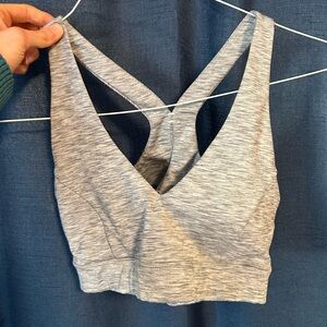 Heather Gray Women's Sports Bra